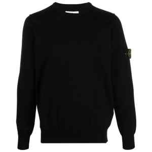 Stone Island Sweaters Black