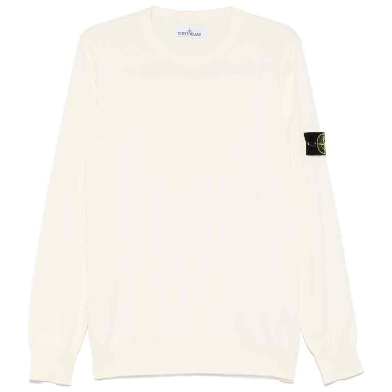 Stone Island Sweaters Ivory