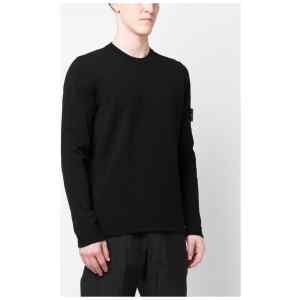 Stone Island Sweaters Black