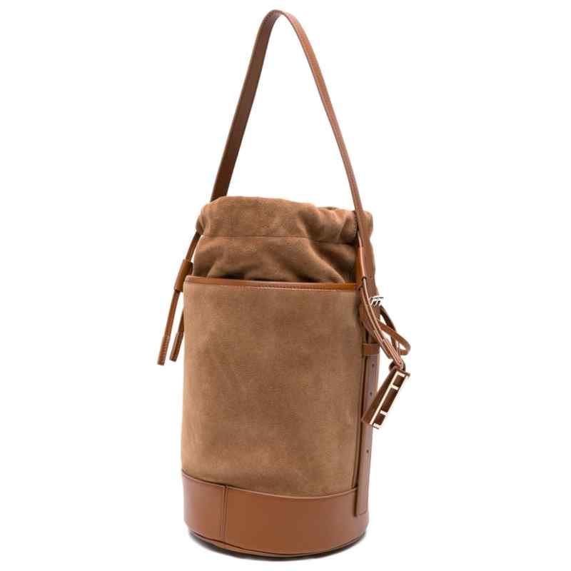 Fabiana Filippi Suede Bucket Bag
