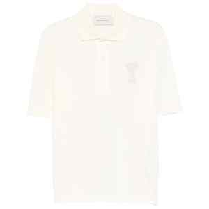 Ami Paris T-shirts and Polos Beige