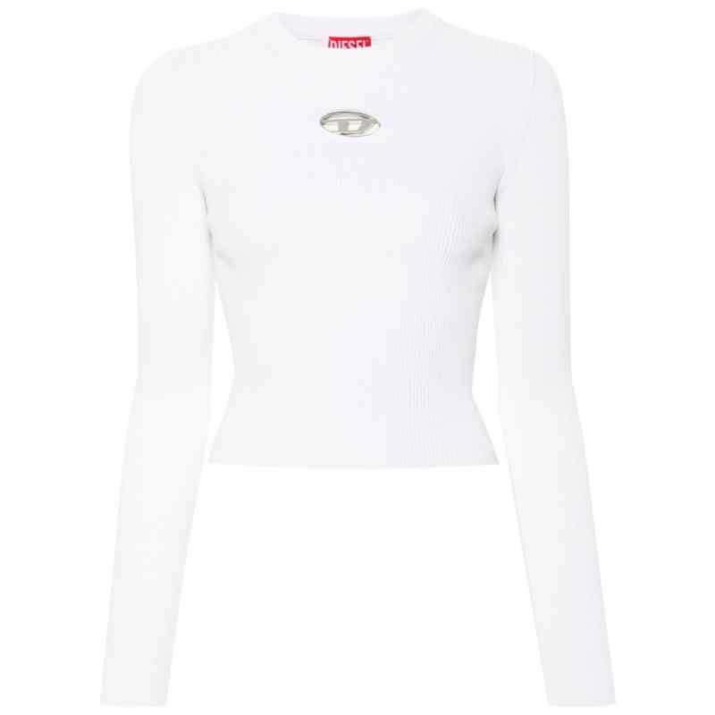 Diesel Sweaters White