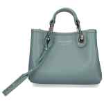 Emporio Armani Small Myea Shopper Bag With Deer Print