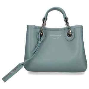 Emporio Armani Small Myea Shopper Bag With Deer Print