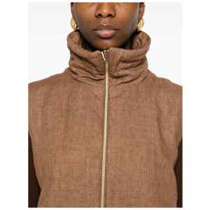 Herno Sweaters Leather Brown