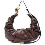 Diesel Grab-D L-Large Scrunched Shiny Pu Hobo Bag