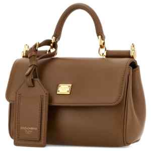 Dolce & Gabbana-my sicily leather tote bag