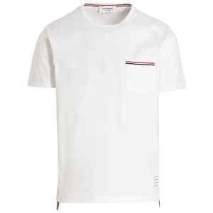 Thom Browne Logo Band Jersey T-shirt