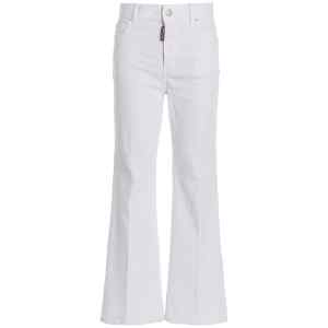 Dsquared2 Super Flared Cropped Jeans