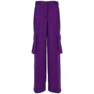 Versace Satin Cargo Pants