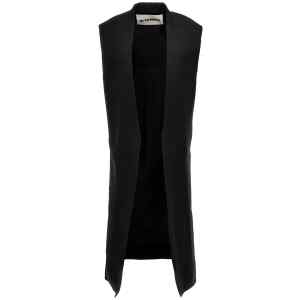 Jil Sander Two-material Long Vest
