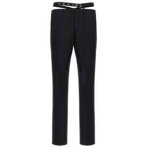 The Attico Belt Detail Trousers