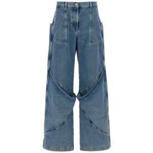 The Attico Maxi Pocket Jeans