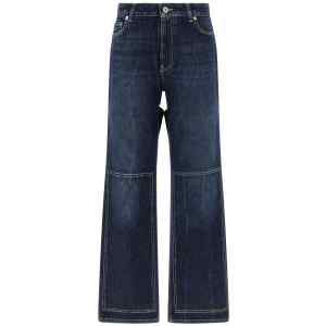 Jean Paul Gaultier The Blue Cut-out Jeans