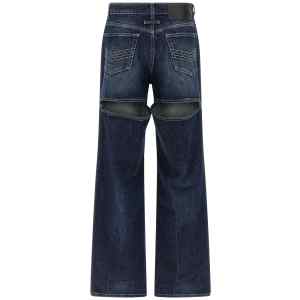Jean Paul Gaultier The Blue Cut-out Jeans
