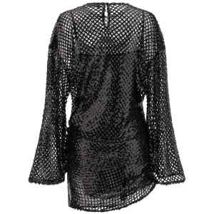 The Attico Sequin Mesh Dress