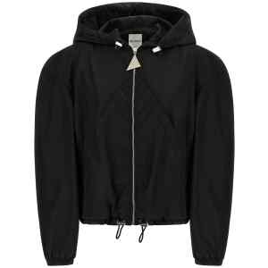 The Attico Maxi Hood Bomber Jacket