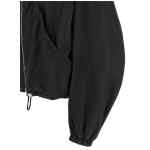 The Attico Maxi Hood Bomber Jacket