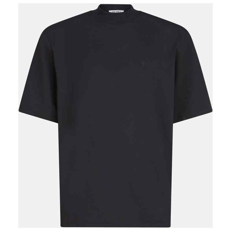 The Attico Black cotton T-shirt, theFeinheit