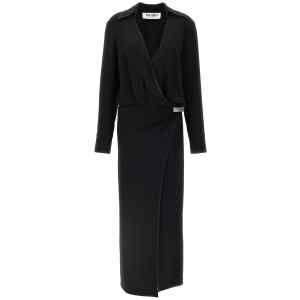 The Attico Wrap Dress