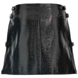 Courreges Mini Multi Sangle Vinyl Skirt