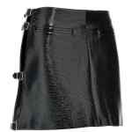 Courreges Mini Multi Sangle Vinyl Skirt