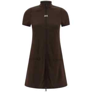 Courreges Interlock Tracksuit Mini Dress