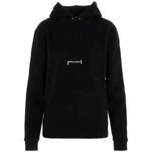 Saint Laurent Logo Print Hoodie