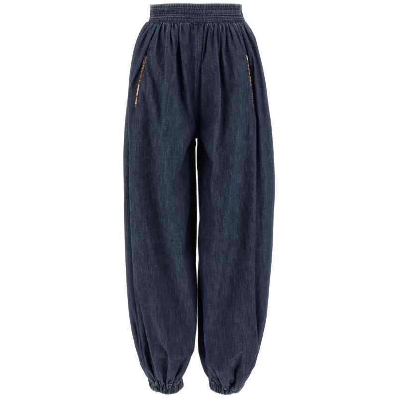 Valentino Garavani Denim Chambray Pants