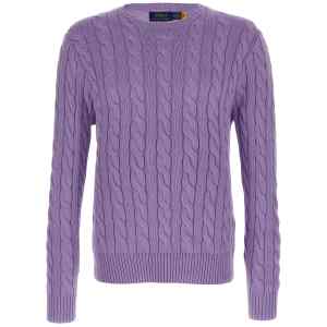 Polo Ralph Lauren Cotton Braided Sweater