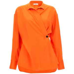 Ferragamo Satin Asymmetric Shirt