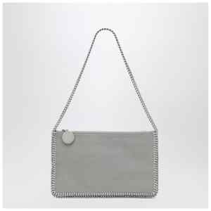 Stella McCartney Falabella shoulder pouch bag light grey