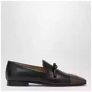 Valentino Garavani Babouchoes VLogo Loafers in Leather