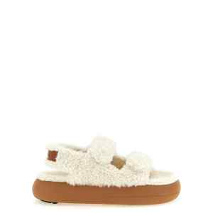 Moon Boot Shearling Sandals
