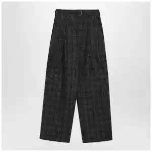 Burberry Indigo jeans in Check pattern denim