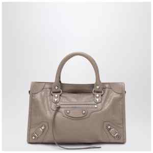 Balenciaga Le City Small tote bag sesame-coloured