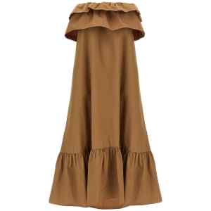 Saint Laurent Flounce Dress