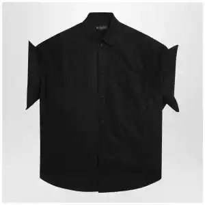 Balenciaga Black shirt with turn-up sleeves
