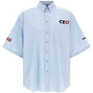Balenciaga Ceo Uniform Logo Shirt