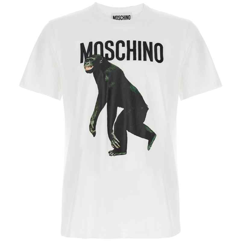 Moschino Logo Embroidery T-shirt