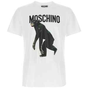 Moschino Logo Embroidery T-shirt