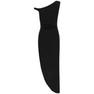 Elisabetta Franchi Jewel Shoulder Dress