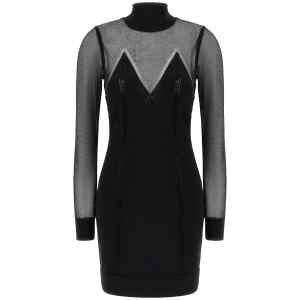 Elisabetta Franchi Dress With Transparencies