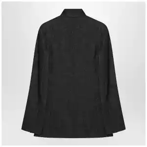 Max Mara Midnight blue jacket in cotton denim effect