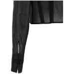 Elisabetta Franchi Logo Embroidery Maxi Crop Shirt