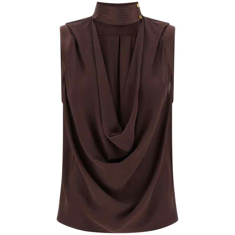 Elisabetta Franchi Draped Top