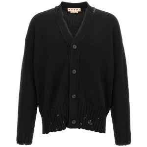Marni Logo Embroidery Cardigan