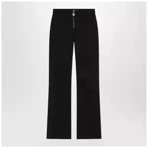 Chloé Black slim jeans with charm zip