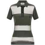 Coperni Sheer Striped Polo Shirt