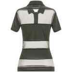 Coperni Sheer Striped Polo Shirt